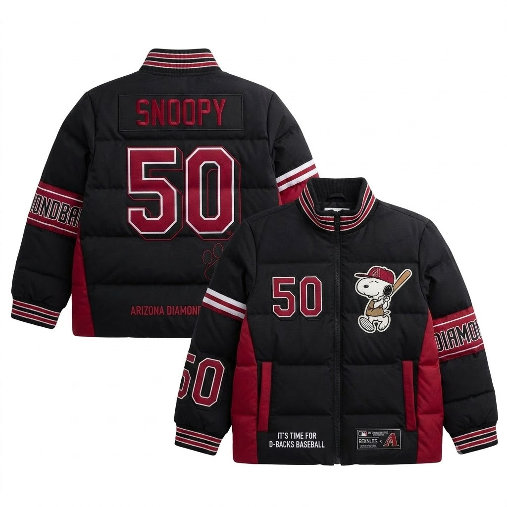 Sport Fan Stand-up Collar Down Jacket | All 30 Teams MLB Available - GIFTS FOR FAN