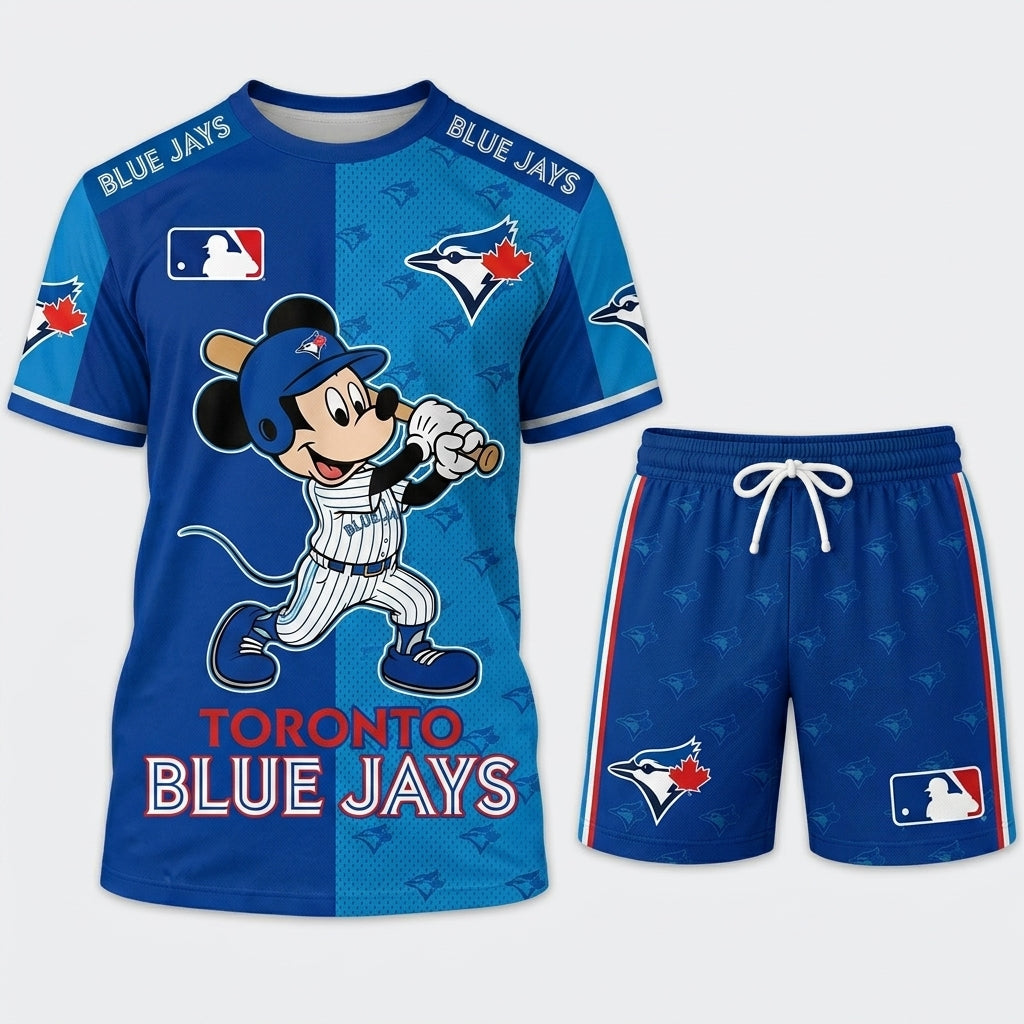 All 30 BASEBALL Teams Available-COMBO GIFTS FOR FAN | Sport Fan Set — T-Shirt + Shorts