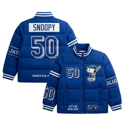Sport Fan Stand-up Collar Down Jacket | All 30 Teams MLB Available - GIFTS FOR FAN