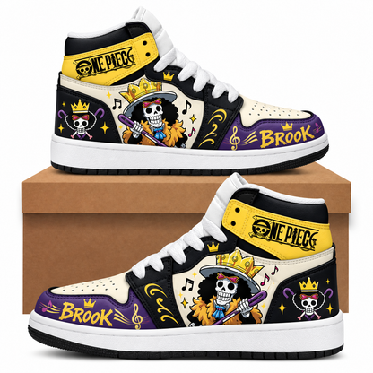 Limited Edition One Piece Squad Fan Shoes — Anime High Top Sneaker Gift