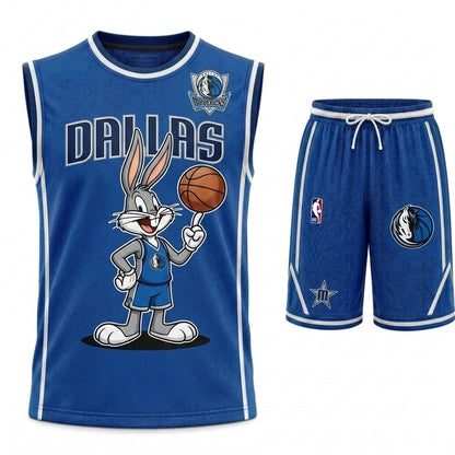 Sport Fan Set — Basketball Jersey+ Shorts | 15 Teams Available-COMBO GIFTS FOR FAN basketball