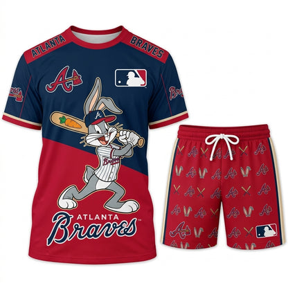 All 30 Baseball Teams-Available COMBO GIFTS FOR FAN | Sport Fan Set — T-Shirt + Shorts
