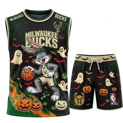Sport Fan Set — Basketball Jersey+ Shorts | All 30 Teams Available-COMBO GIFTS FOR FAN basketball