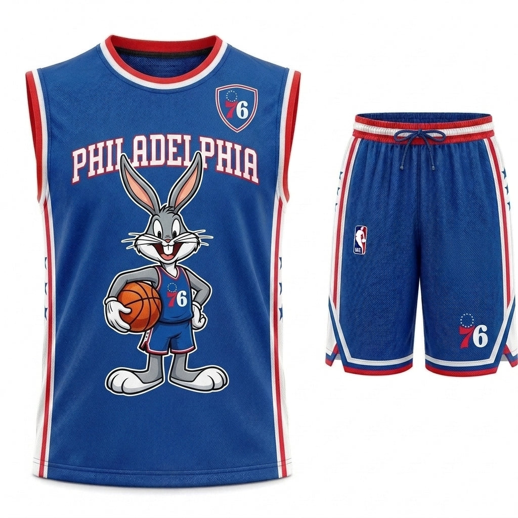 Sport Fan Set — Basketball Jersey+ Shorts | 15 Teams Available-COMBO GIFTS FOR FAN basketball