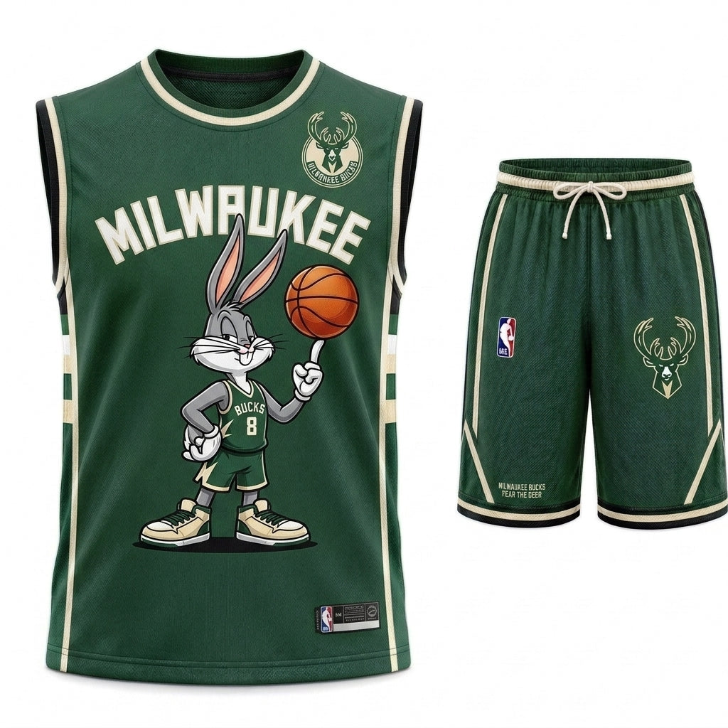 Sport Fan Set — Basketball Jersey+ Shorts | 15 Teams Available-COMBO GIFTS FOR FAN basketball