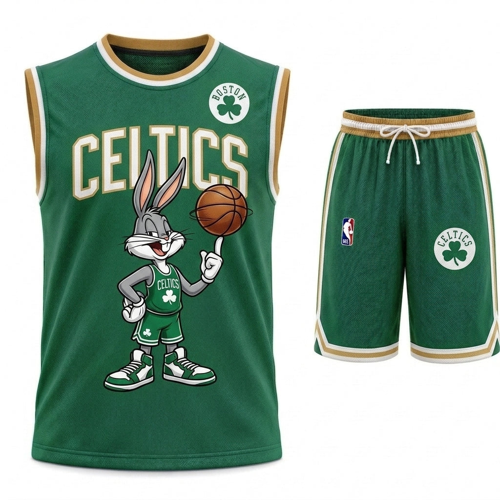 Sport Fan Set — Basketball Jersey+ Shorts | 15 Teams Available-COMBO GIFTS FOR FAN basketball