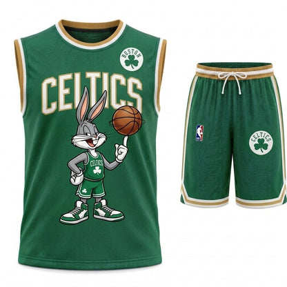 Sport Fan Set — Basketball Jersey+ Shorts | 15 Teams Available-COMBO GIFTS FOR FAN basketball