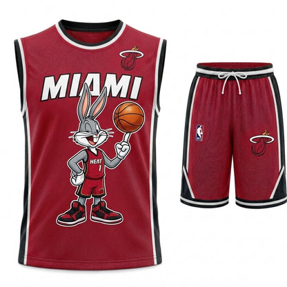 Sport Fan Set — Basketball Jersey+ Shorts | 15 Teams Available-COMBO GIFTS FOR FAN basketball