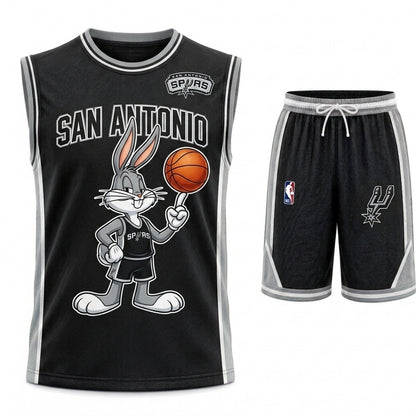 Sport Fan Set — Basketball Jersey+ Shorts | 15 Teams Available-COMBO GIFTS FOR FAN basketball