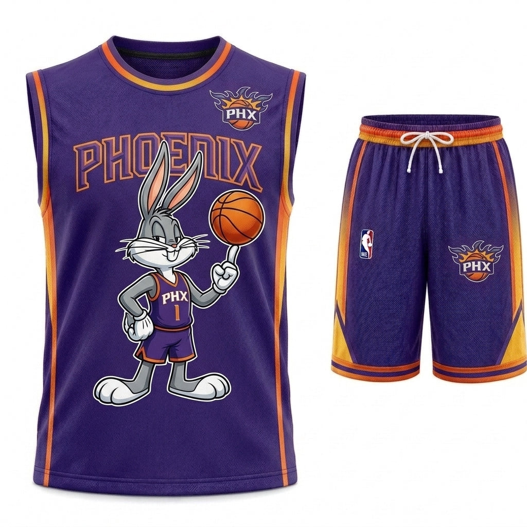 Sport Fan Set — Basketball Jersey+ Shorts | 15 Teams Available-COMBO GIFTS FOR FAN basketball