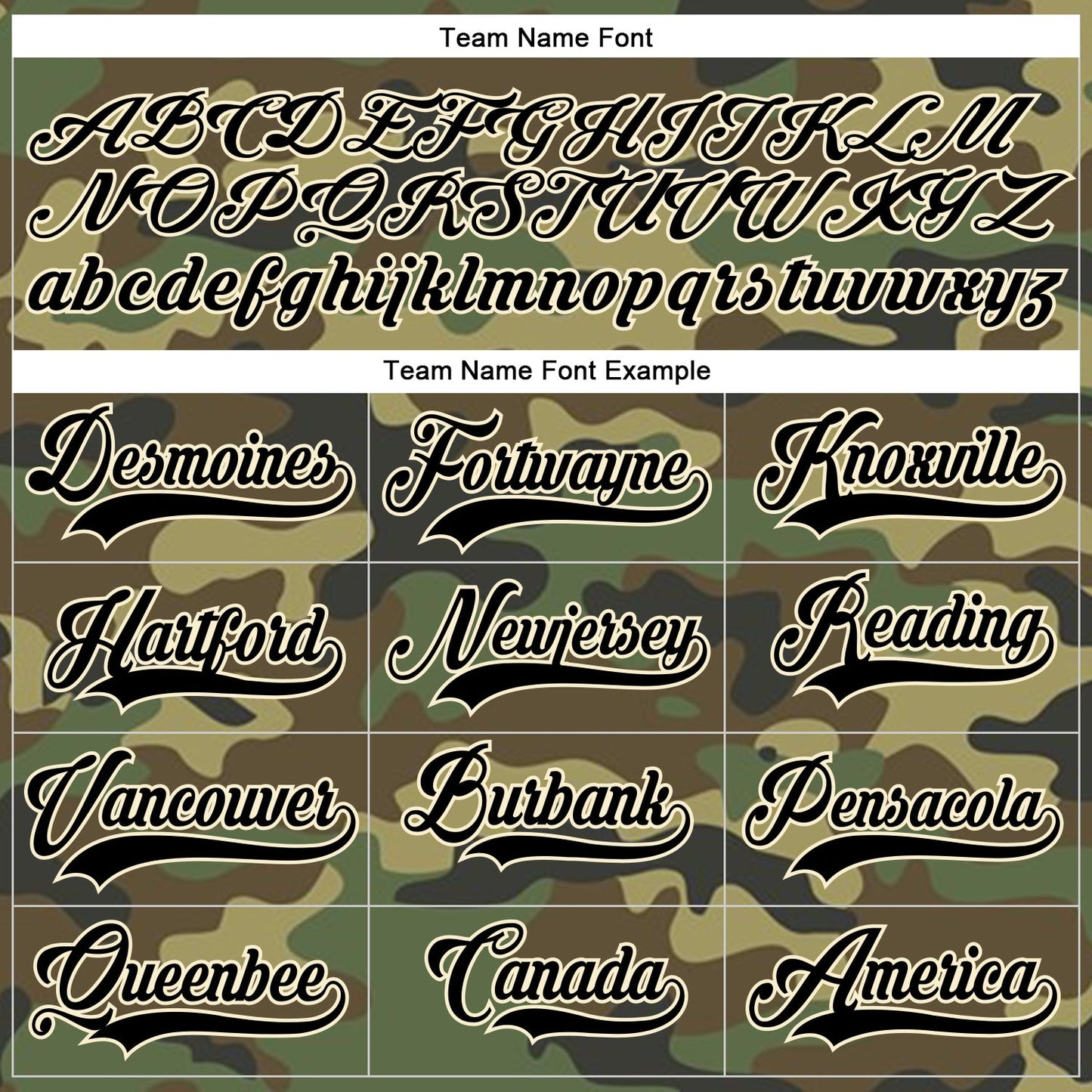 Custom Camo Black-Cream Salute To Service Hockey Lace Neck Jersey