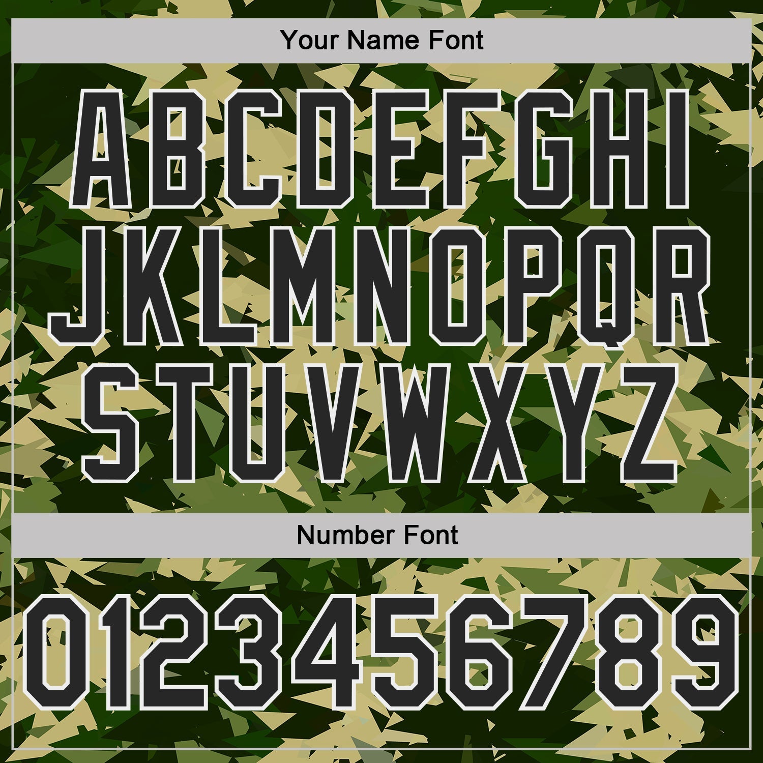 Custom Camo Black-White Geometric Fragment Camouflage Salute To Service Performance T-Shirt