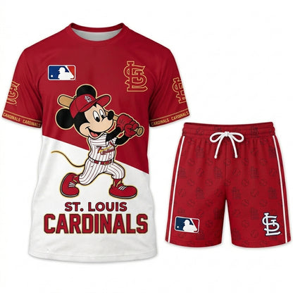 All 30 BASEBALL Teams Available-COMBO GIFTS FOR FAN | Sport Fan Set — T-Shirt + Shorts