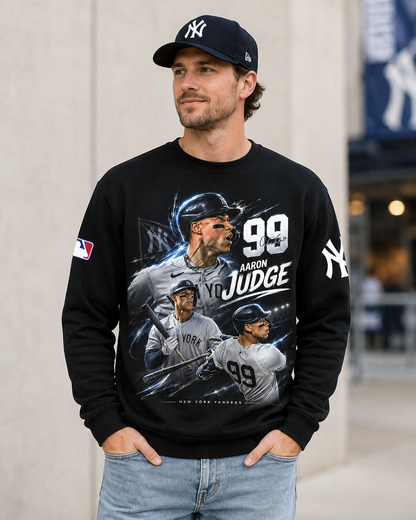 Aaron Judge 99 New York Baseball Fan Shirt, Hoodie, Sweatshirt & Zip Hoodie | Yankees Inspired MLB A - Custom Fan Apparel Image 6