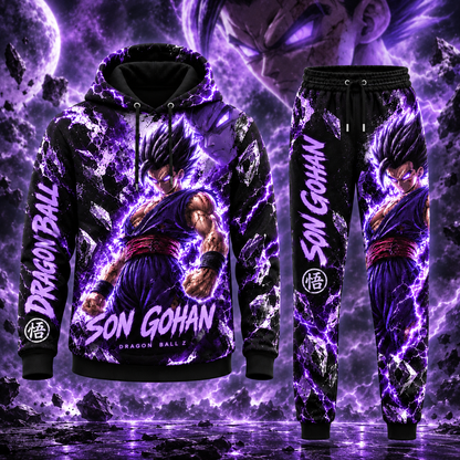 Dragon Ball Transformation Fan Set — Dragon Ball Hoodie & Sweatpants