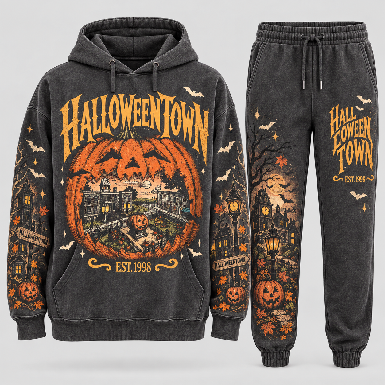 Limited Edition HalloweenTown 1998 Fan Set — Hoodie & Sweatpants Set