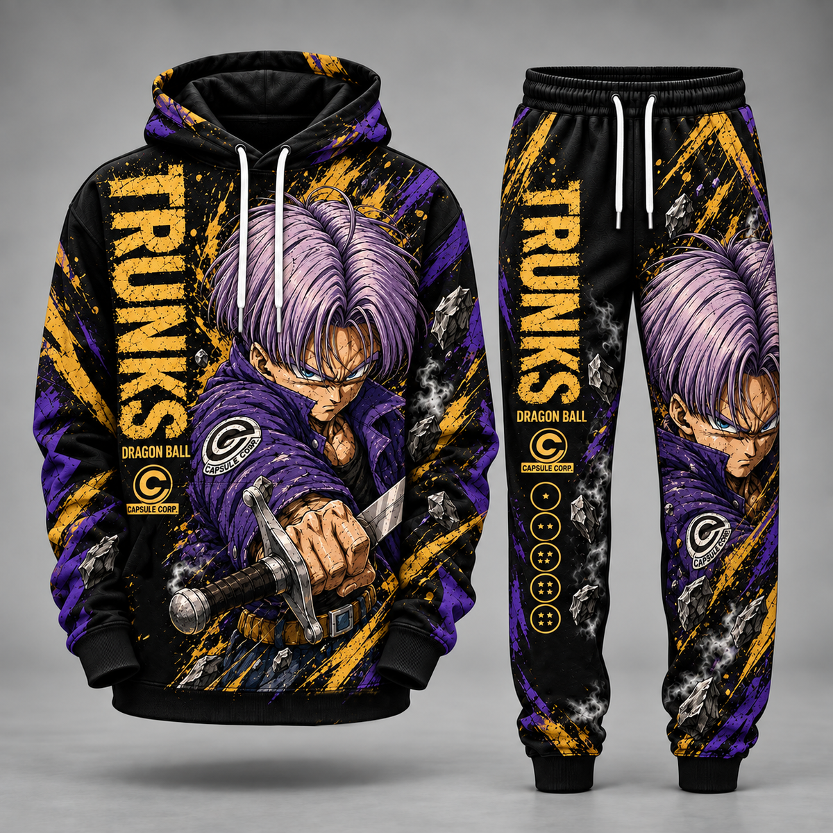 Dragon Ball Transformation Fan Set — Dragon Ball Hoodie & Sweatpants