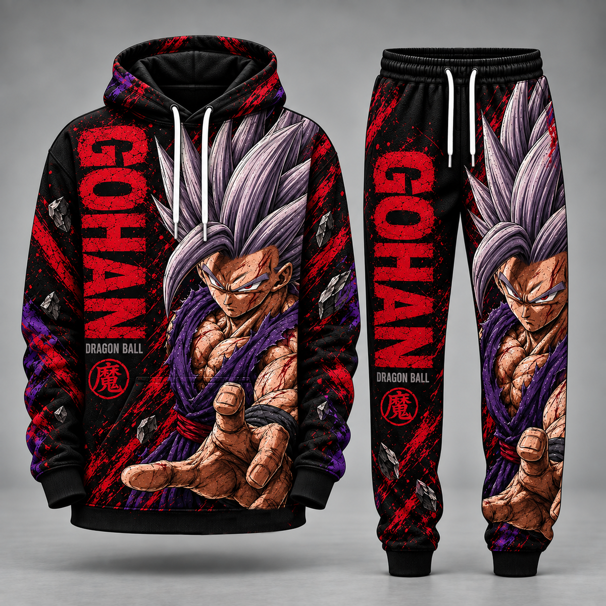 Dragon Ball Transformation Fan Set — Dragon Ball Hoodie & Sweatpants