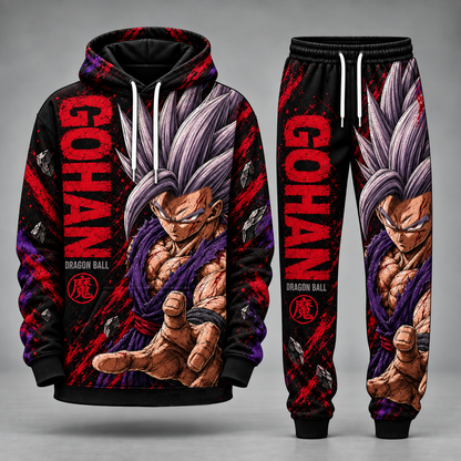 Dragon Ball Transformation Fan Set — Dragon Ball Hoodie & Sweatpants