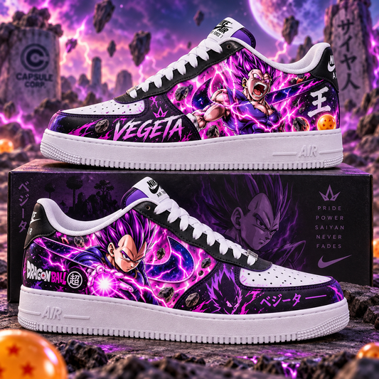 Dragon Ball Vegeta Multi-form Fan Shoes — Anime Sneaker Gift