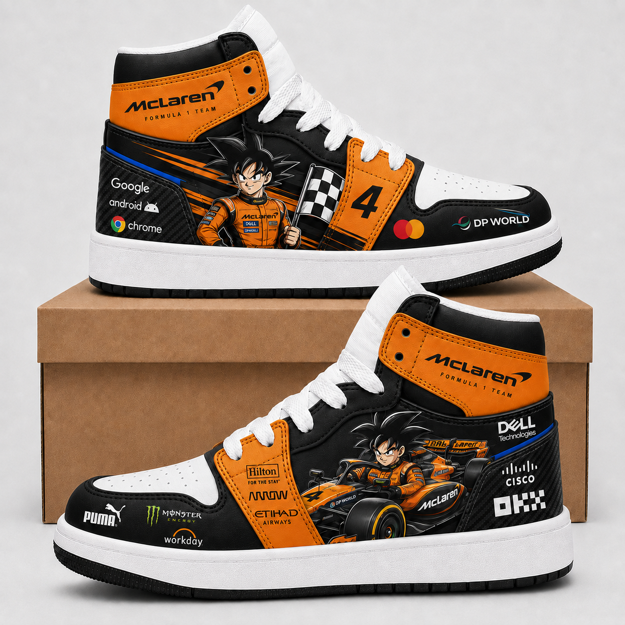 Sport Racing Fan Shoes | All 11 Formula Teams Available -SGKu