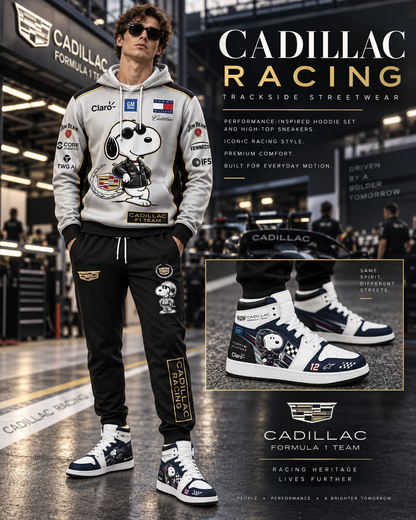 Sport Racing Fan Hoodie Set & High Sneakers | All 11 Formula Teams Available