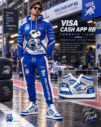 Sport Racing Fan Hoodie Set & High Sneakers | All 11 Formula Teams Available