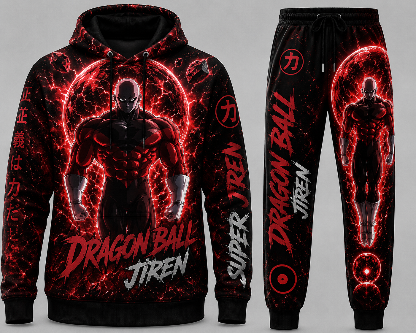Goku Transformation Fan Set — Dragon Ball Hoodie & Sweatpants