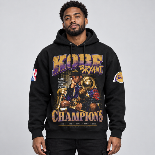 Limited Edition Mamba Champions Hoodie & Shirt Collection