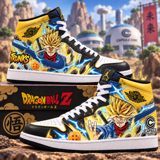 DBL Future Trunks Fan Shoes — Anime High Sneaker Gift