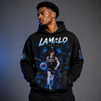 LaMelo Ball 1 Minnesota Basketball Fan Shirt, Hoodie, Sweatshirt & Zip Hoodie | Timberwolves Inspired NBA Apparel