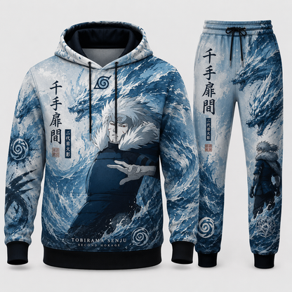 Limited Edition Leaf Village Fan Set — Hoodie & Sweatpants | Ninja Hero Style