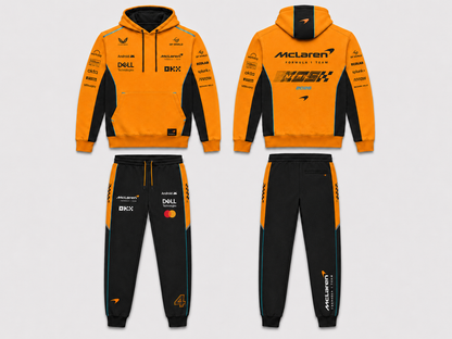 Formula Racing F1 Hoodie & Sweatpants Set — Motorsport Team Inspired Tracksuit — Racing Fan Outfit 2 - Custom Fan Apparel Image 1