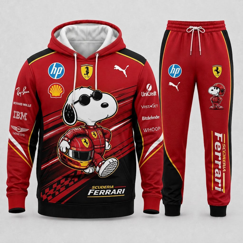 Sport Racing Fan Set — Hoodie & Sweatpants | 11 Formulaa Team Style - Custom Fan Apparel Image 3
