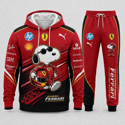 Sport Racing Fan Set — Hoodie & Sweatpants | 11 Formulaa Team Style - Custom Fan Apparel Image 3