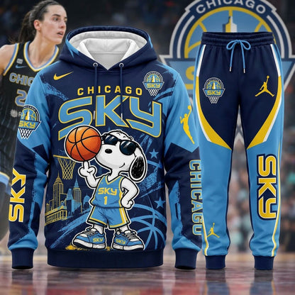 Beagle Dog - Women’s Basketball Fan Set — Hoodie & Sweatpants | All 15 Teams Available