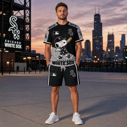 Sport Fan Set — T-Shirt + Shorts | All 30 Teams Available-COMBO GIFTS FOR FAN