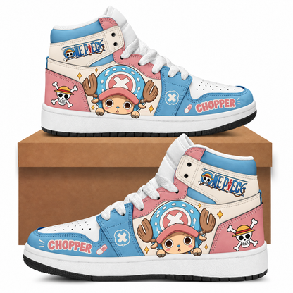 Limited Edition One Piece Squad Fan Shoes — Anime High Top Sneaker Gift