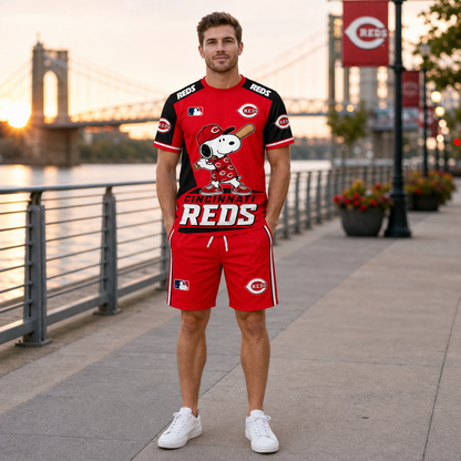Sport Fan Set — T-Shirt + Shorts | All 30 Teams Available-COMBO GIFTS FOR FAN