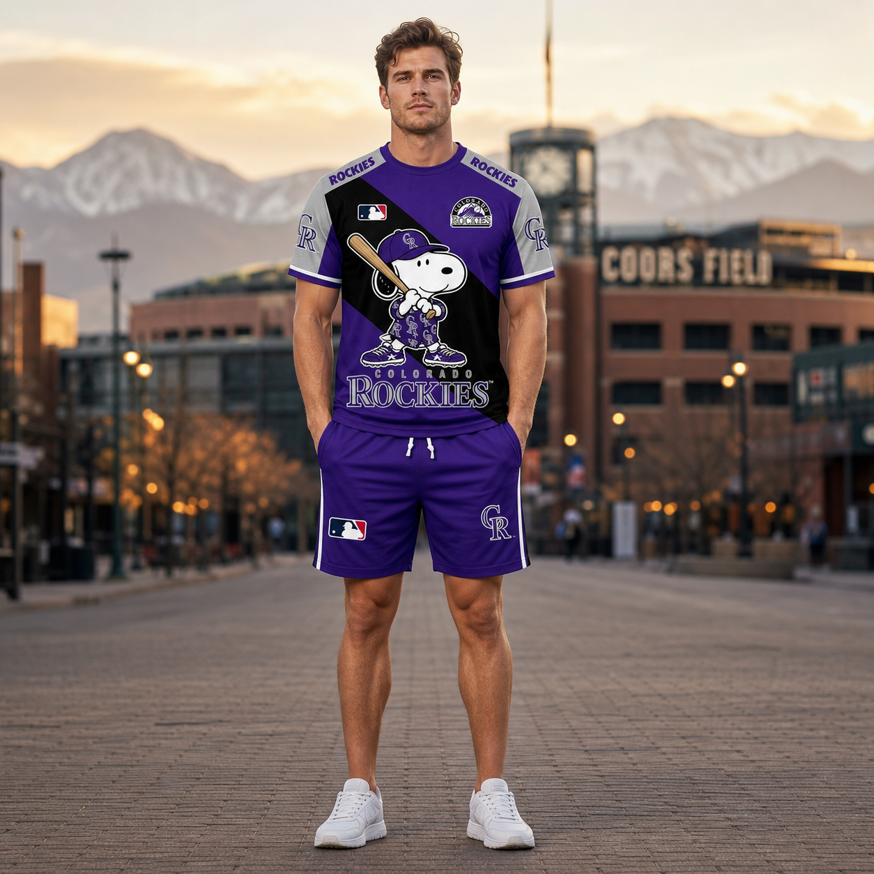 Sport Fan Set — T-Shirt + Shorts | All 30 Teams Available-COMBO GIFTS FOR FAN