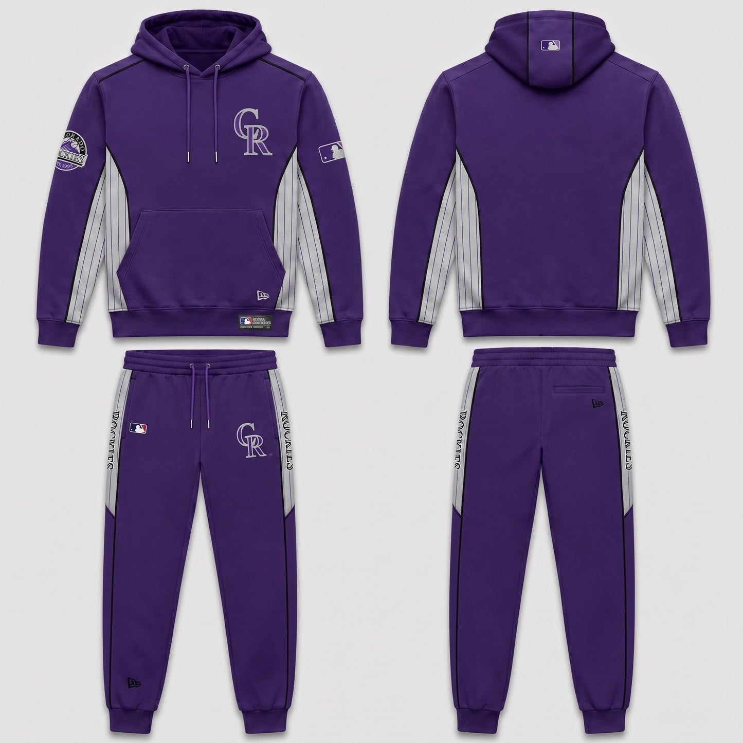 Limited edition! Gifts for Fans - Hoodie & Sweatpants Set All 30 Teams MLB Available