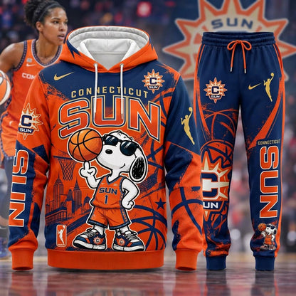 Beagle Dog - Women’s Basketball Fan Set — Hoodie & Sweatpants | All 15 Teams Available