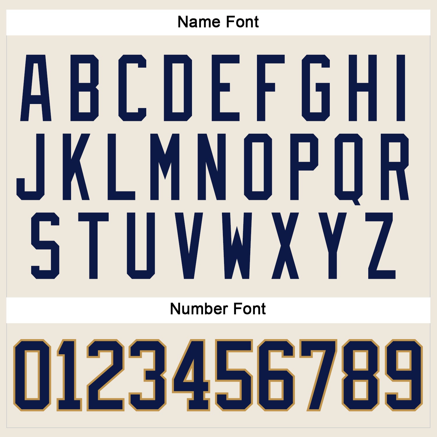 Custom Cream Navy-Old Gold Hockey Jersey