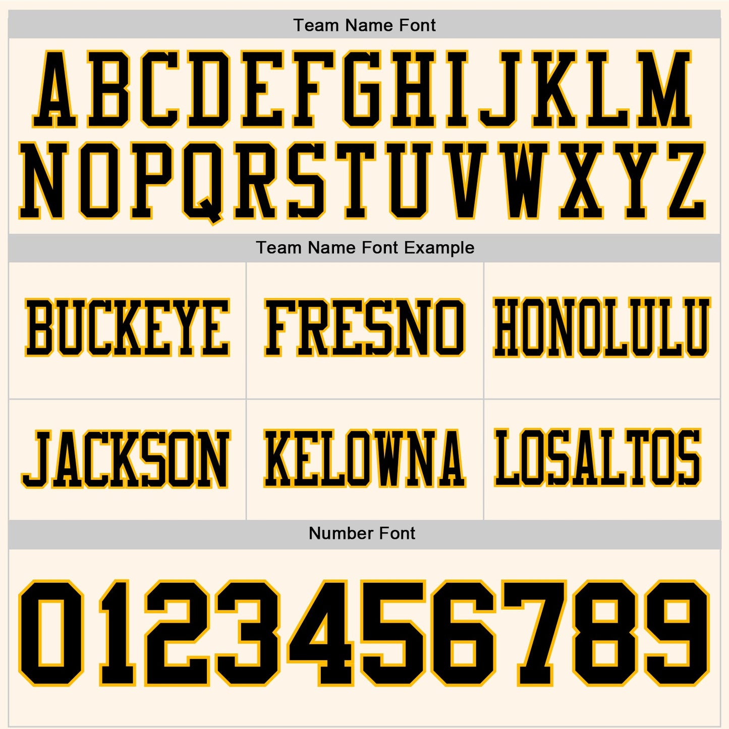 Custom Cream Black-Gold Authentic Football Jersey
