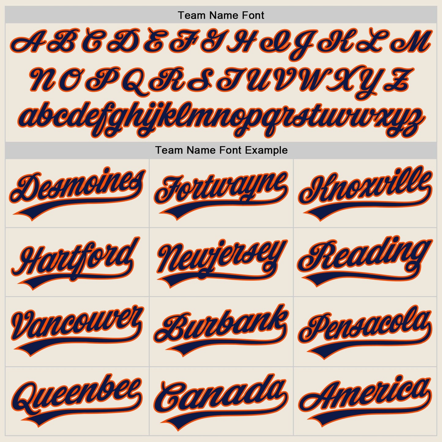 Custom Stitched Cream Navy-Orange Baseball Pullover Sweatshirt Hoodie