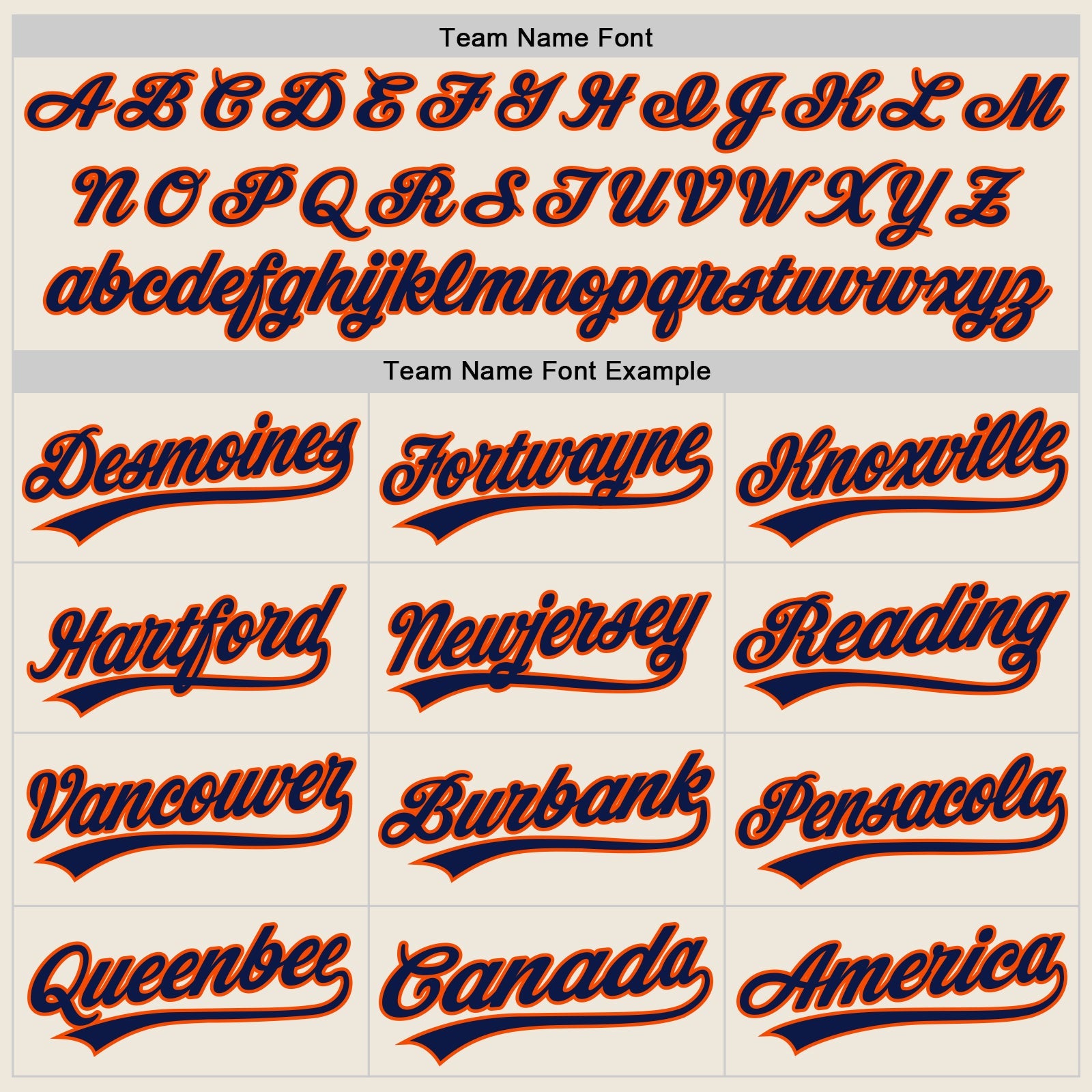 Custom Stitched Cream Navy-Orange Baseball Pullover Sweatshirt Hoodie