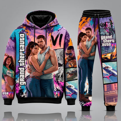 GTA6 Transformation Fan Set — GTA6 Hoodie & Sweatpants