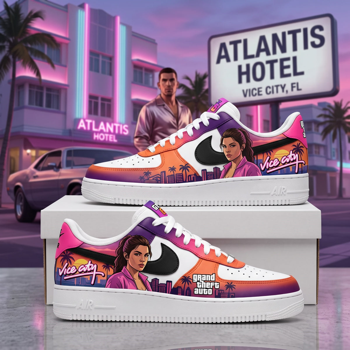Limited Edition GTA 6 Sneakers | GTA 6 Low Sneaker Gift