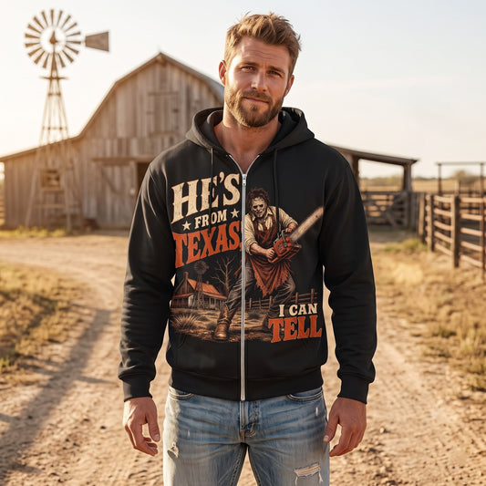 Limited Edition Texas Horror Hoodie & Shirt Collection — Vintage Halloween Movie Tee