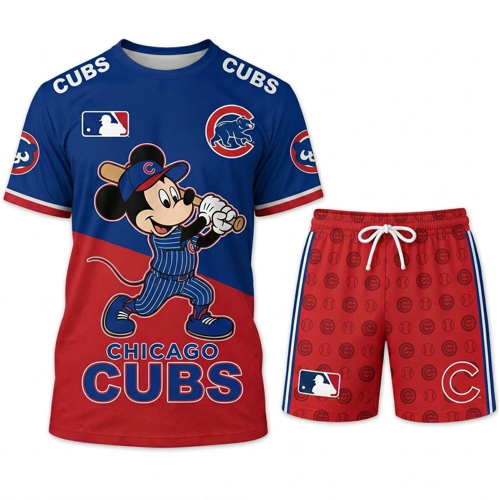 All 30 BASEBALL Teams Available-COMBO GIFTS FOR FAN | Sport Fan Set — T-Shirt + Shorts